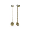 Boucles d'oreilles Femme Guess Bijoux - JUBE02207JWYG MONETE Acier Doré