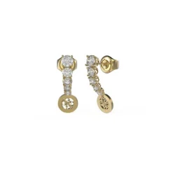 Boucles d'oreilles Femme Guess Bijoux - JUBE02152JWYG STUDS PARTY Acier Doré