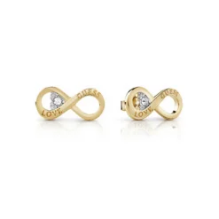 Boucles d'oreilles Femme Guess Bijoux - JUBE02182JWYG STUDS PARTY Acier Doré