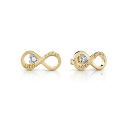 Boucles d'oreilles Femme Guess Bijoux - JUBE02182JWYG STUDS PARTY Acier Doré