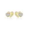 Boucles d'oreilles Femme Guess Bijoux - JUBE02174JWYG STUDS PARTY Acier Doré