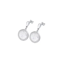 Boucles d'oreilles Femme Lotus Style LS2179-4-1 - Acier Argent