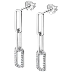Boucles d'oreilles Femme Lotus Silver - LP3416-4-1 Argent