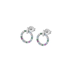 Boucles d’oreilles Femme Lotus Silver - LP3100-4-2 Argent