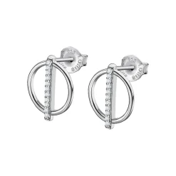 Boucles d'oreilles Femme Lotus Silver - LP3061-4-1 Argent