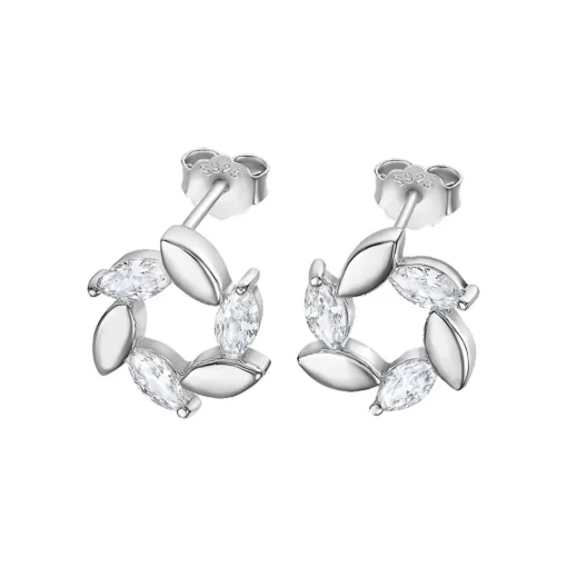 Boucles d'oreilles Femme Lotus Silver - LP3188-4-1 Argent