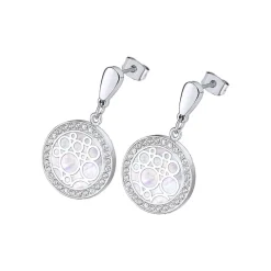 Boucles d'oreilles Femme Lotus Style LS2179-4-1 - Acier Argent