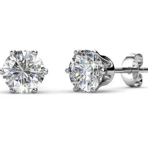 Boucles d'oreilles Femme MYC-Paris Pierres de naissance - DE0357-04 Laiton Argent