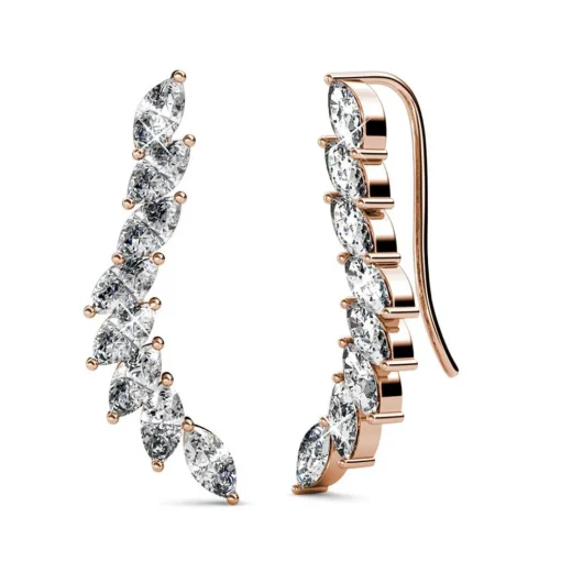 Boucles d’oreilles Femme MYC-Paris - DE0340-RG-C Laiton Doré rose