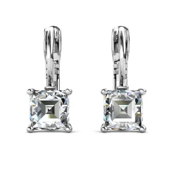 Boucles d’oreilles Femme MYC-Paris Square - DE0007-S-C Laiton Argent