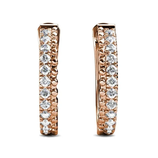 Boucles d'oreilles Femme MYC-Paris - DE0565-RG Laiton Doré rose