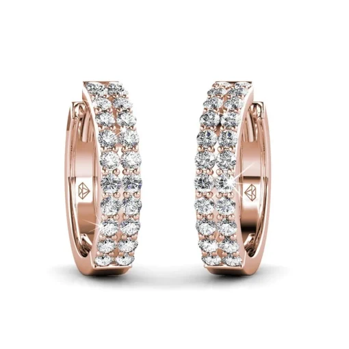 Boucles d’oreilles Femme MYC-Paris - DE0220-RG Laiton Doré rose