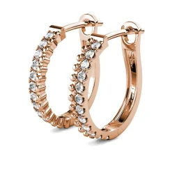 Boucles d'oreilles Femme MYC-Paris - DE0565-RG Laiton Doré rose