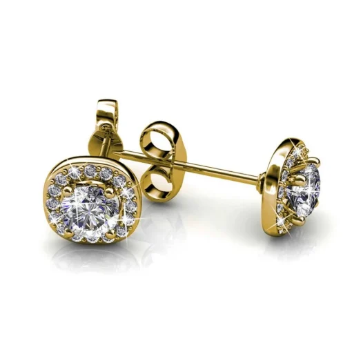 Boucles d'oreilles Femme MYC-Paris Solitaire - DE0203-G Laiton Doré