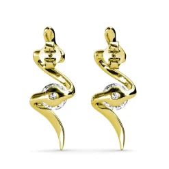 Boucles d’oreilles Femme MYC-Paris EVIDENCE - DE0033-G Laiton Doré
