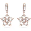 Boucles d’oreilles Femme Swarovski - 5617769 Métal Doré rose