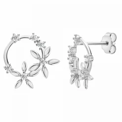 Boucles d'oreilles Femme So Charm - B2296-ARGENT Métal Argent