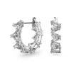 Boucles d’oreilles Femme Swarovski - 5632467 Métal rhodié Blanc