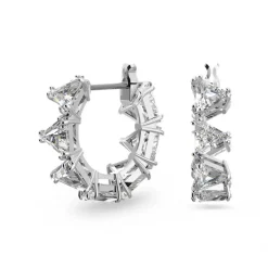 Boucles d’oreilles Femme Swarovski - 5632467 Métal rhodié Blanc