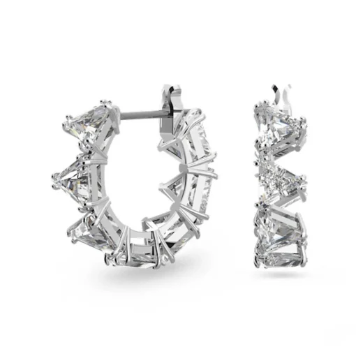 Boucles d’oreilles Femme Swarovski - 5632467 Métal rhodié Blanc