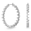 Boucles d’oreilles Femme Swarovski - 5602230 Métal rhodié Blanc