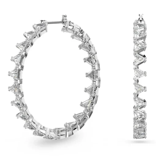 Boucles d’oreilles Femme Swarovski - 5602230 Métal rhodié Blanc
