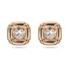 Boucles d’oreilles Femme Swarovski - 5617910 Aluminium Doré rose