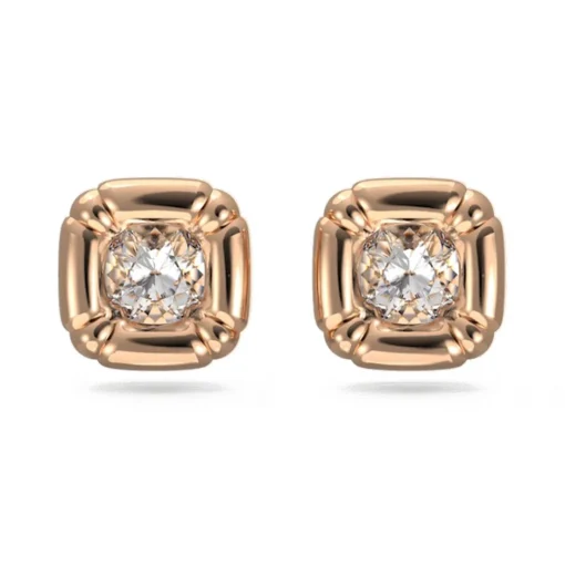 Boucles d’oreilles Femme Swarovski - 5617910 Aluminium Doré rose