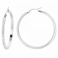 Boucles d'oreilles Femme So Charm - B2103-ARGENT Acier Argent