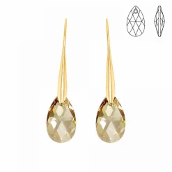 Boucles d'oreilles Femme So Charm - BS010-SE019-GOSH Métal Doré