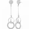 Boucles d'oreilles Femme So Charm - B2747-ARGENT Acier Argent