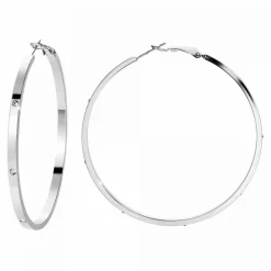 Boucles d'oreilles Femme So Charm - B1740-ARGENT Acier Argent