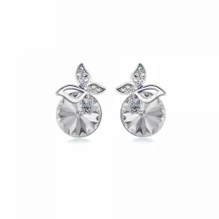 Boucles d'oreilles Femme So Charm - B1280-BO-CRYS Métal Argent
