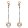 Boucles d’oreilles Femme Swarovski - 5636508 Métal Doré rose