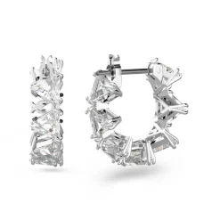 Boucles d’oreilles Femme Swarovski - 5632467 Métal rhodié Blanc