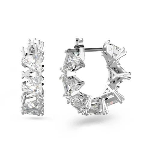 Boucles d’oreilles Femme Swarovski - 5632467 Métal rhodié Blanc