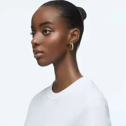 Boucles d’oreilles Femme Swarovski - 5618305 Métal Doré