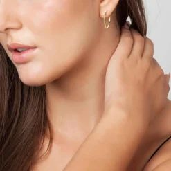 Boucles d'oreilles Femme So Charm - B1740-DORE Acier Doré