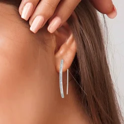 Boucles d'oreilles Femme So Charm - B2114-ARGENT Métal Argent