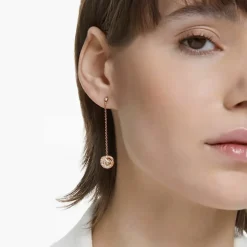 Boucles d’oreilles Femme Swarovski - 5636516 Métal Doré rose