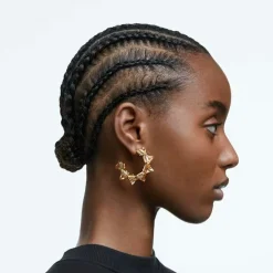 Boucles d’oreilles Femme Swarovski - 5613722 Métal Doré