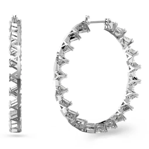 Boucles d’oreilles Femme Swarovski - 5602230 Métal rhodié Blanc