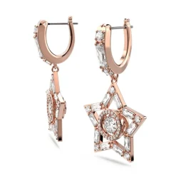 Boucles d’oreilles Femme Swarovski - 5617769 Métal Doré rose