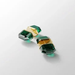 Boucles d’oreilles Femme Swarovski - 5600256 Métal doré Vert