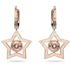 Boucles d’oreilles Femme Swarovski - 5617769 Métal Doré rose