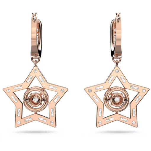 Boucles d’oreilles Femme Swarovski - 5617769 Métal Doré rose