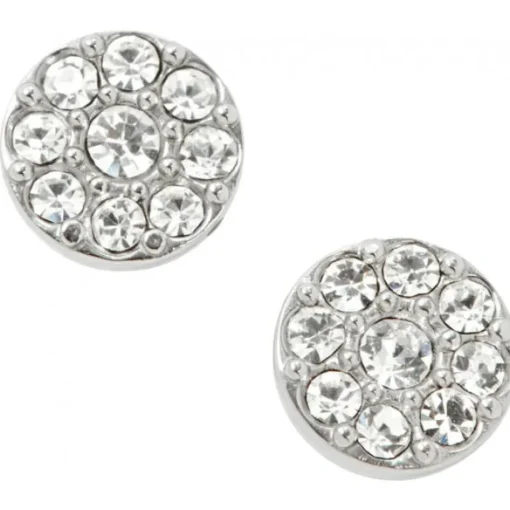 Boucles d'oreilles Fossil JF00828040 - Boucles d'oreilles Argentés Cristaux Jeunes
