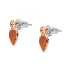 Boucles d'oreilles Fossil Bijoux VAL - JF03810791 Acier Doré rose