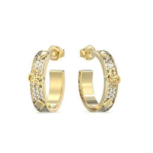 Boucles d'oreilles Guess Bijoux JUBE03284JWYG - Acier Doré