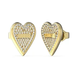 Boucles d'oreilles Guess Bijoux JUBE03251JWYG - Acier Doré